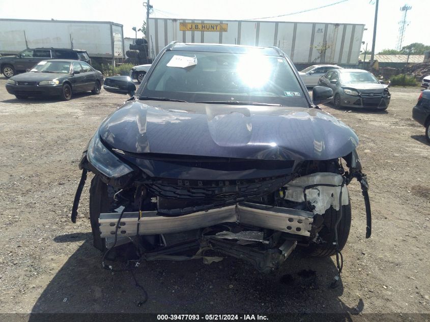 2022 Toyota Highlander Xse VIN: 5TDLZRBH1NS197114 Lot: 39477093