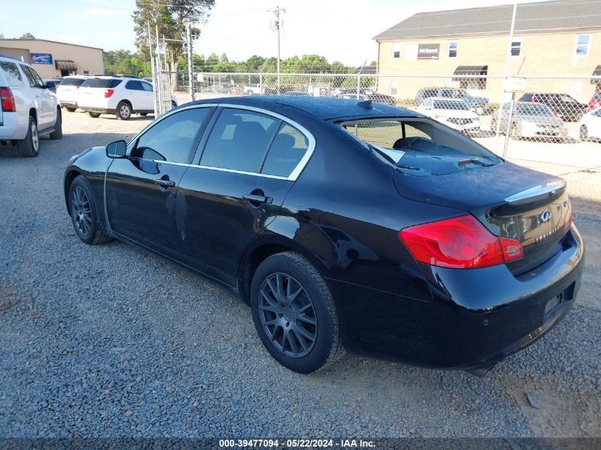 2013 Infiniti G37X VIN: JN1CV6AR7DM352735 Lot: 39477094