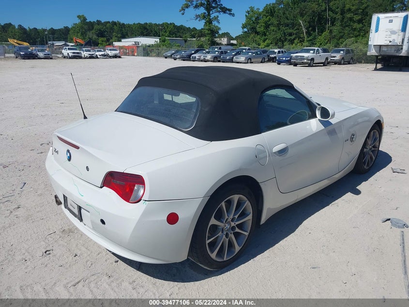 2006 BMW Z4 3.0I VIN: 4USBU33546LW66611 Lot: 39477106