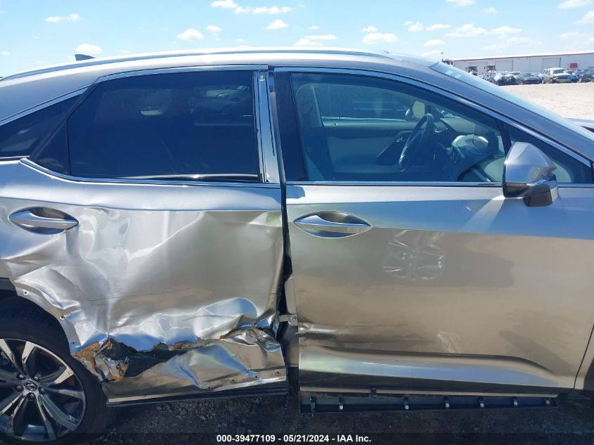 2022 Lexus Rx 350 VIN: 2T2HZMAA8NC256581 Lot: 39477109