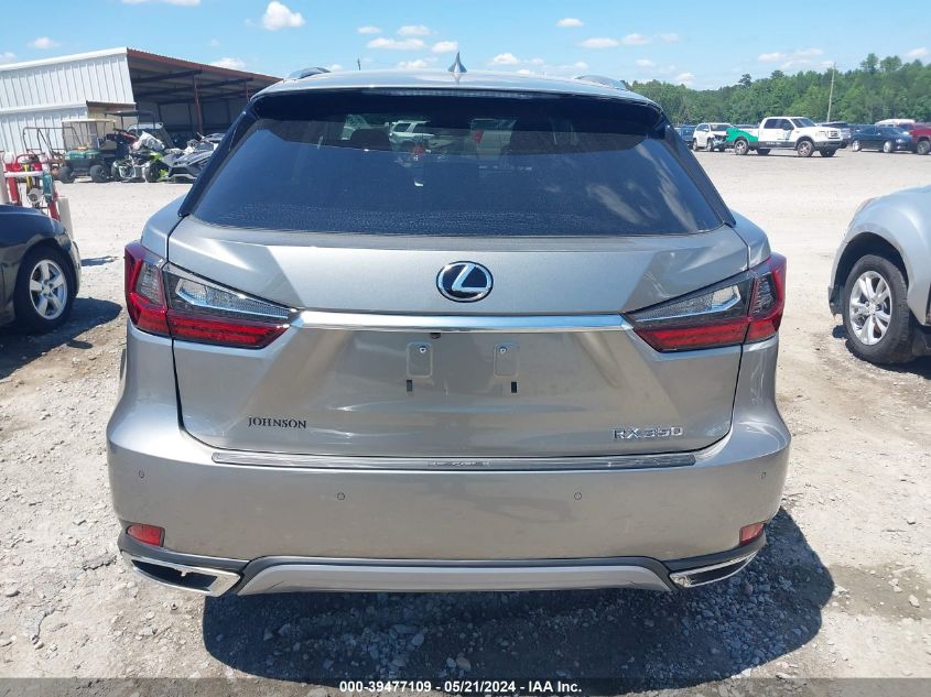 2022 Lexus Rx 350 VIN: 2T2HZMAA8NC256581 Lot: 39477109