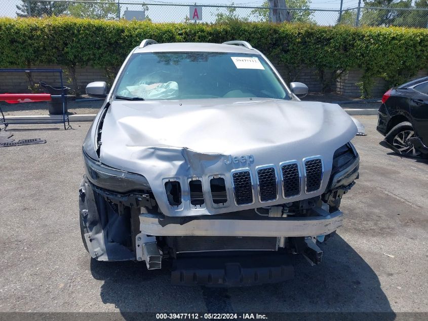 2021 Jeep Cherokee Latitude Fwd VIN: 1C4PJLCB8MD208619 Lot: 39477112