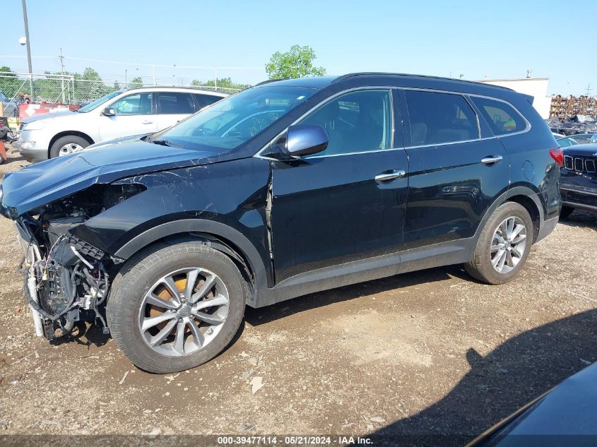 2017 Hyundai Santa Fe Se/Limited VIN: KM8SNDHF7HU230337 Lot: 39477114