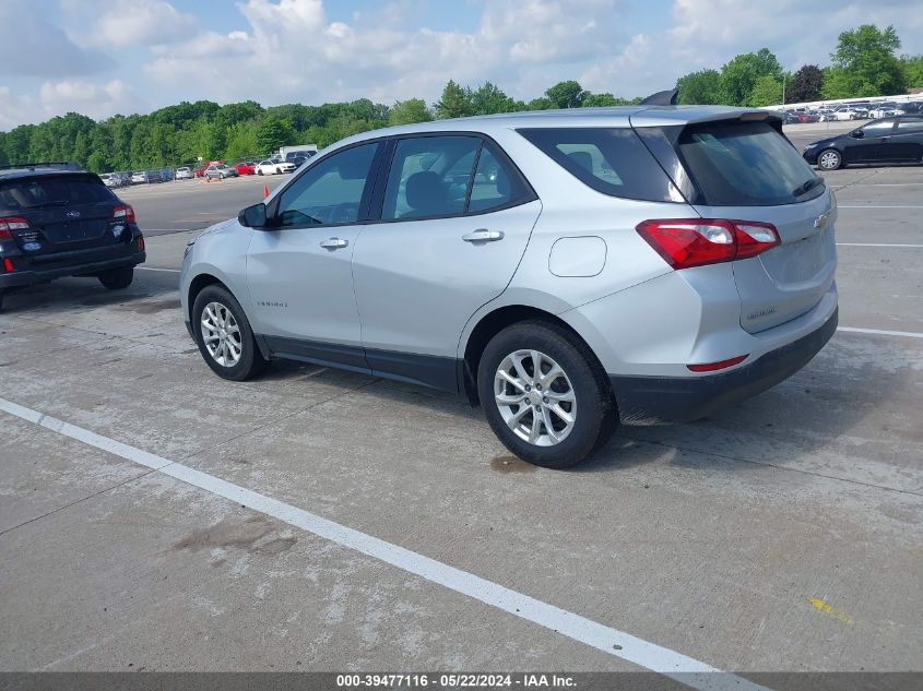 2019 Chevrolet Equinox Ls VIN: 2GNAXHEV9K6177473 Lot: 39477116