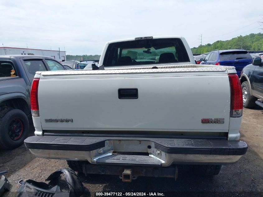 1998 GMC Sierra 1500 Sl Wideside VIN: 1GTEK19R2WR501175 Lot: 39477122