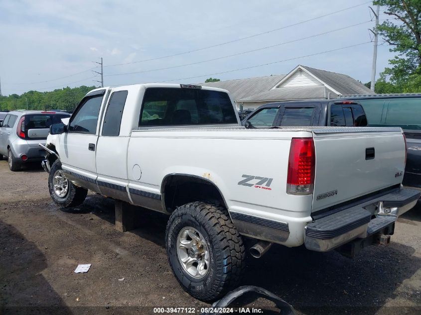 1998 GMC Sierra 1500 Sl Wideside VIN: 1GTEK19R2WR501175 Lot: 39477122