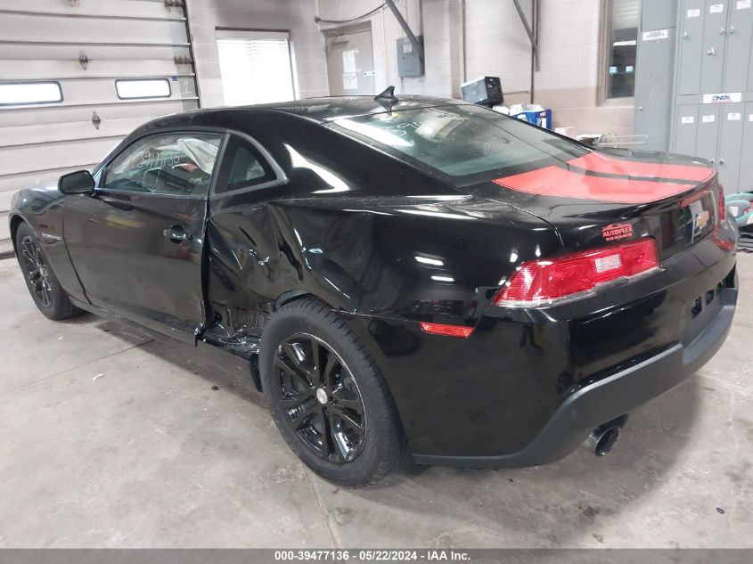 2015 Chevrolet Camaro Ls VIN: 2G1FB1E39F9103275 Lot: 39477136