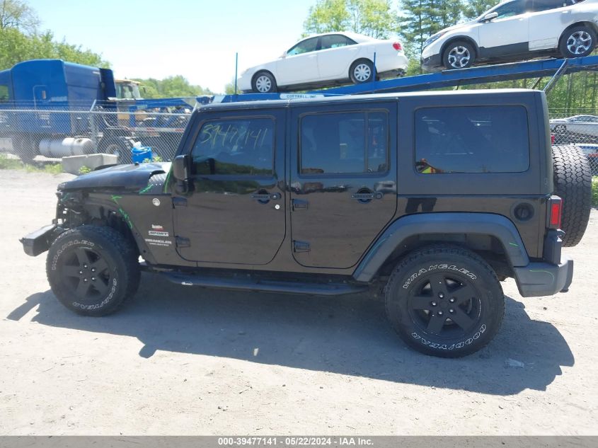 2014 Jeep Wrangler Unlimited Sport VIN: 1C4BJWDG9EL309584 Lot: 39477141