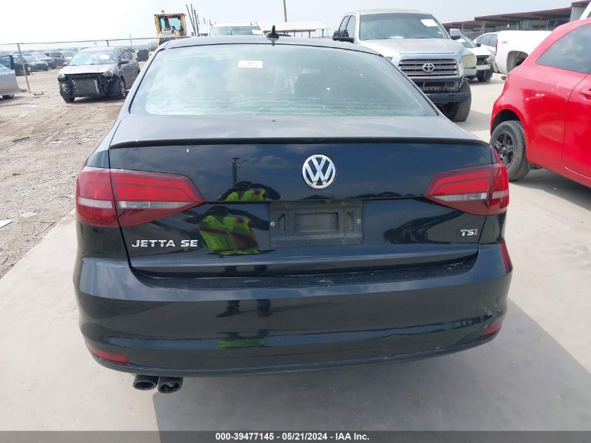2018 Volkswagen Jetta 1.8T Se Sport VIN: 3VWD17AJ7JM226160 Lot: 39477145