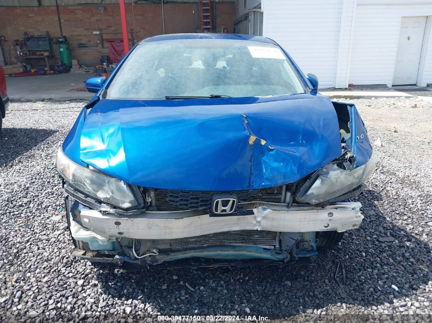 2014 Honda Civic Lx VIN: 2HGFB2E52EH553497 Lot: 39477150