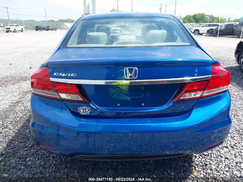 2014 Honda Civic Lx VIN: 2HGFB2E52EH553497 Lot: 39477150