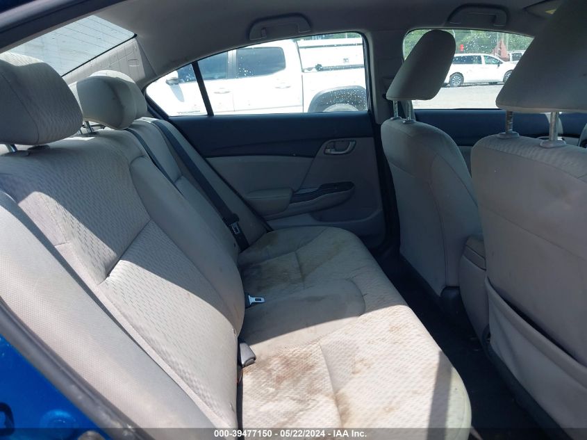 2014 Honda Civic Lx VIN: 2HGFB2E52EH553497 Lot: 39477150