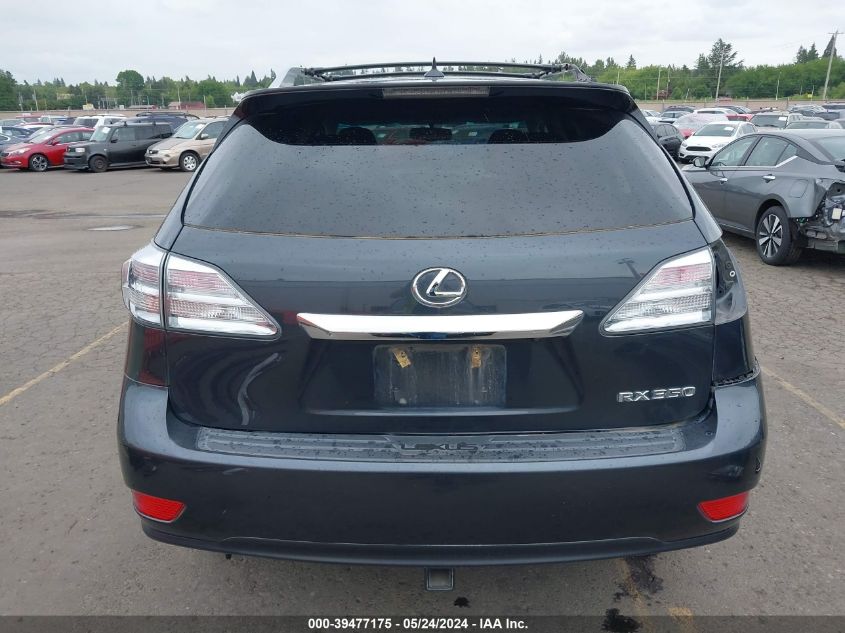 2011 Lexus Rx 350 VIN: 2T2BK1BA9BC110158 Lot: 39477175