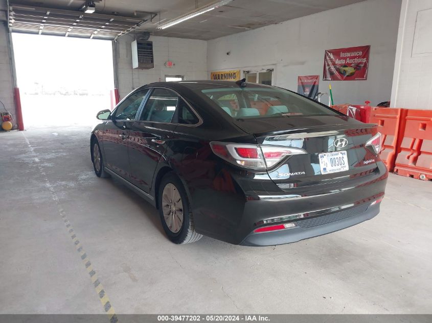 2016 Hyundai Sonata Hybrid Se VIN: KMHE24L13GA030203 Lot: 39477202