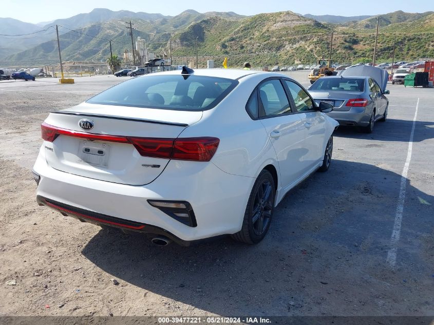 2020 Kia Forte Gt-Line VIN: 3KPF34AD1LE260672 Lot: 39477221