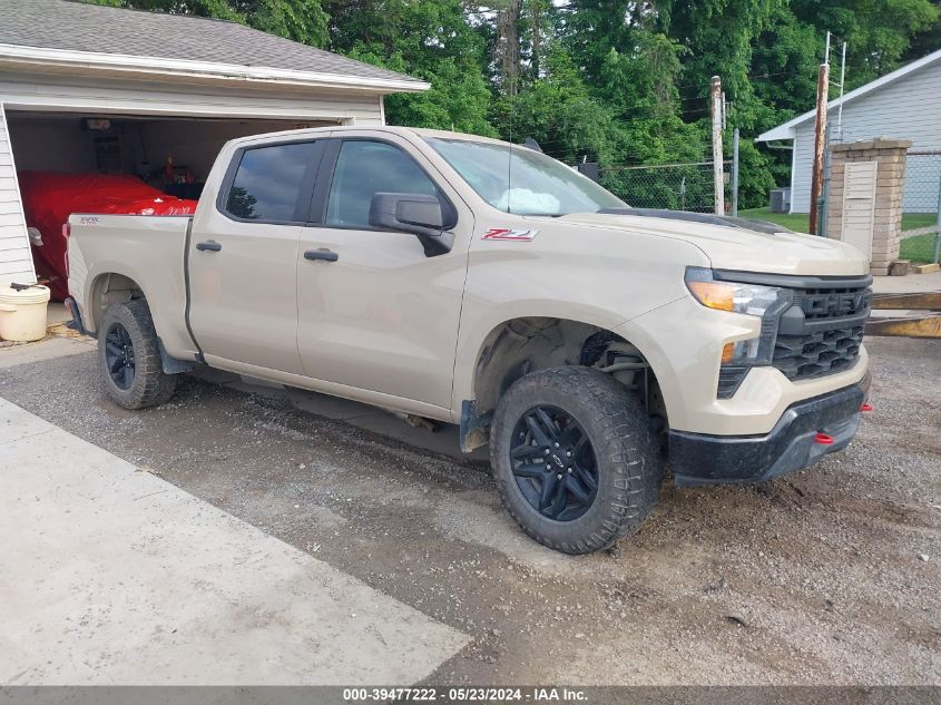 2022 Chevrolet Silverado 1500 4Wd Short Bed Custom Trail Boss VIN: 3GCPDCED7NG689750 Lot: 39477222