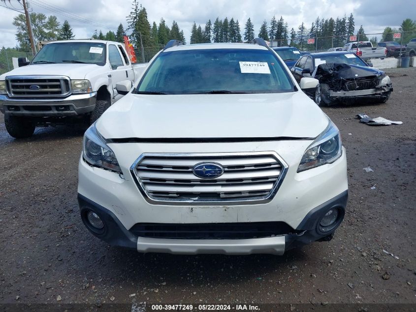 2016 Subaru Outback 2.5I Limited VIN: 4S4BSANC0G3348770 Lot: 39477249
