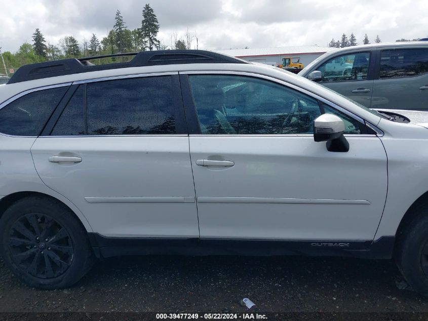 2016 Subaru Outback 2.5I Limited VIN: 4S4BSANC0G3348770 Lot: 39477249