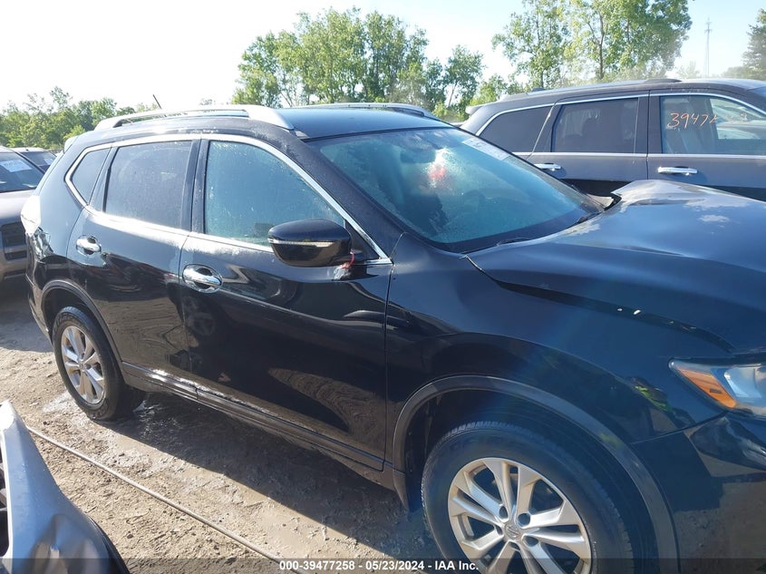 2014 Nissan Rogue Sv VIN: 5N1AT2MV8EC854765 Lot: 39477258