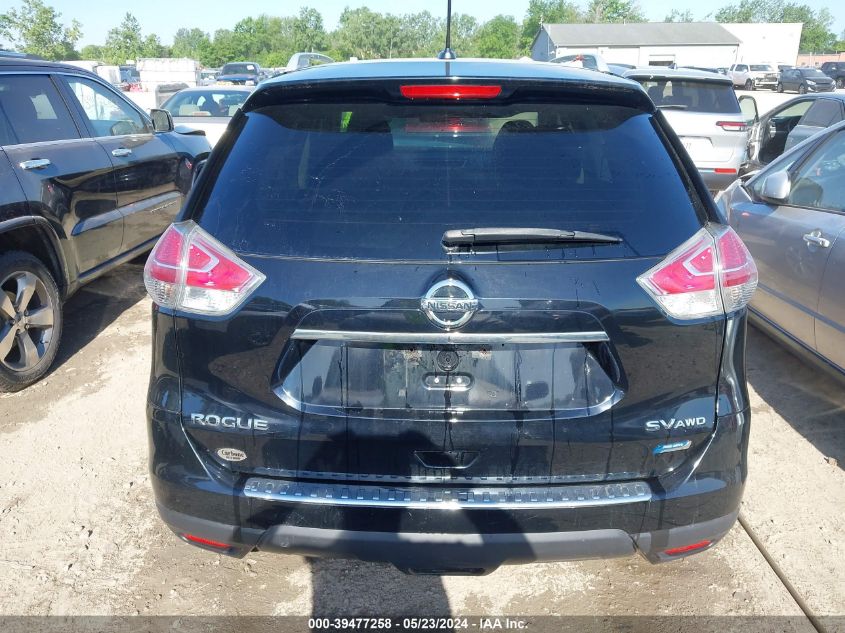 2014 Nissan Rogue Sv VIN: 5N1AT2MV8EC854765 Lot: 39477258