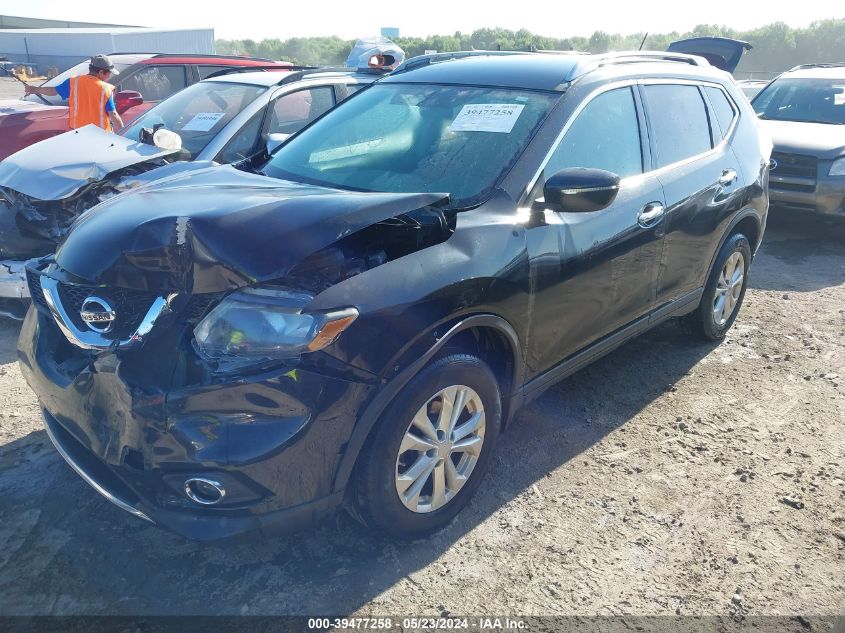 2014 Nissan Rogue Sv VIN: 5N1AT2MV8EC854765 Lot: 39477258