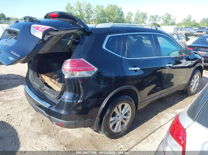 2014 Nissan Rogue Sv VIN: 5N1AT2MV8EC854765 Lot: 39477258