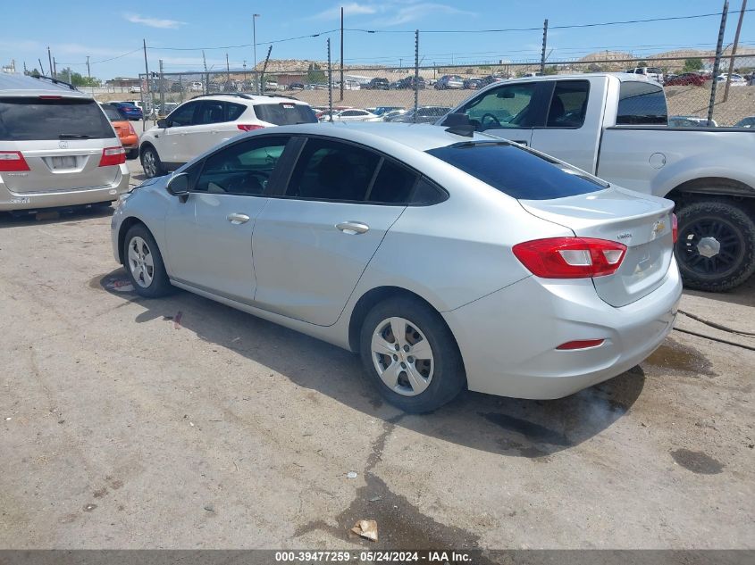 2017 Chevrolet Cruze Ls VIN: 1G1BC5SMXH7117982 Lot: 39477259