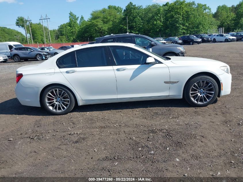 2010 BMW 750I VIN: WBAKA8C5XACY36018 Lot: 39477260