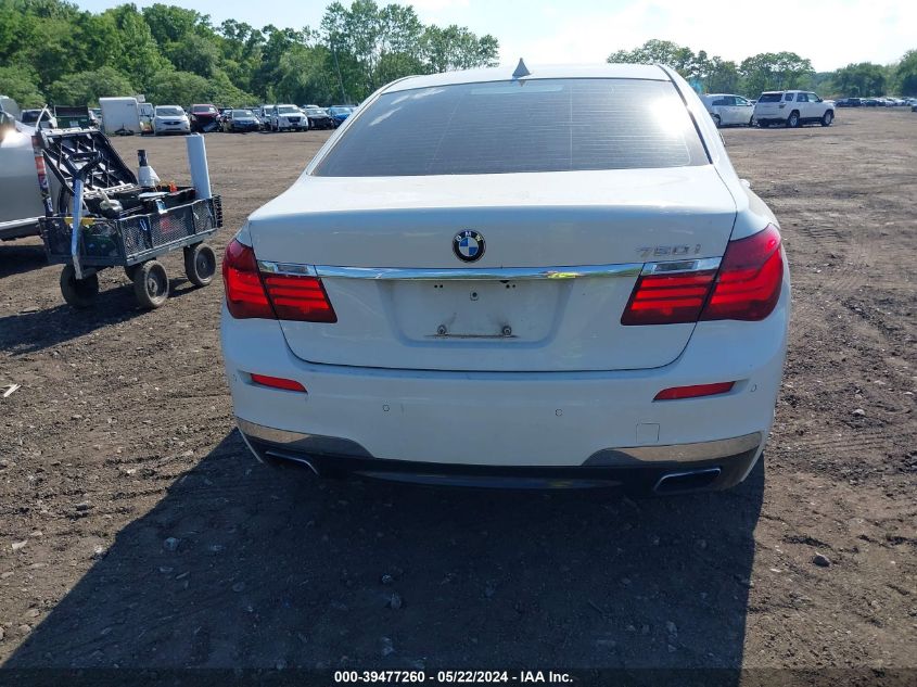 2010 BMW 750I VIN: WBAKA8C5XACY36018 Lot: 39477260