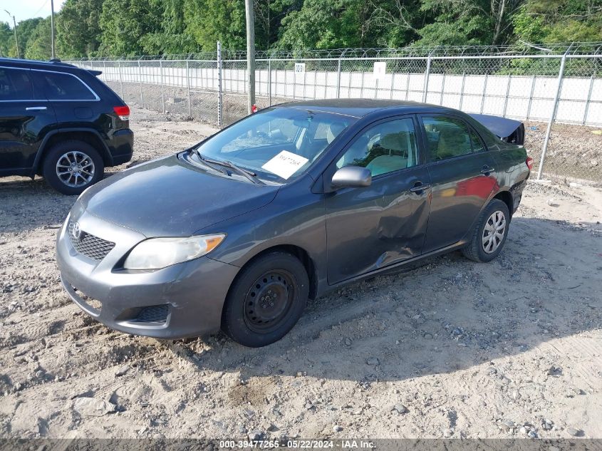 2010 Toyota Corolla Le VIN: 1NXBU4EE1AZ237532 Lot: 39477265