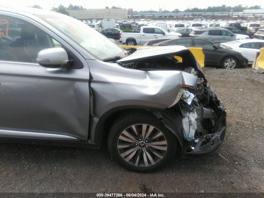 2020 Mitsubishi Outlander Sel 2.4 S-Awc VIN: JA4AZ3A32LZ023956 Lot: 39477266