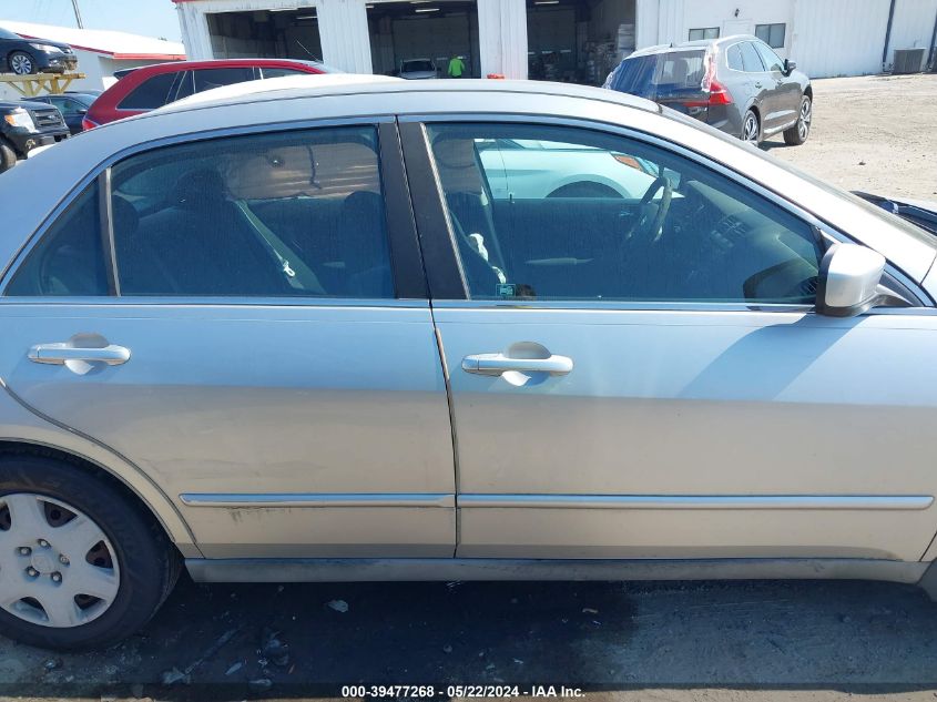 2005 Honda Accord 2.4 Lx VIN: 3HGCM56475G708355 Lot: 39477268