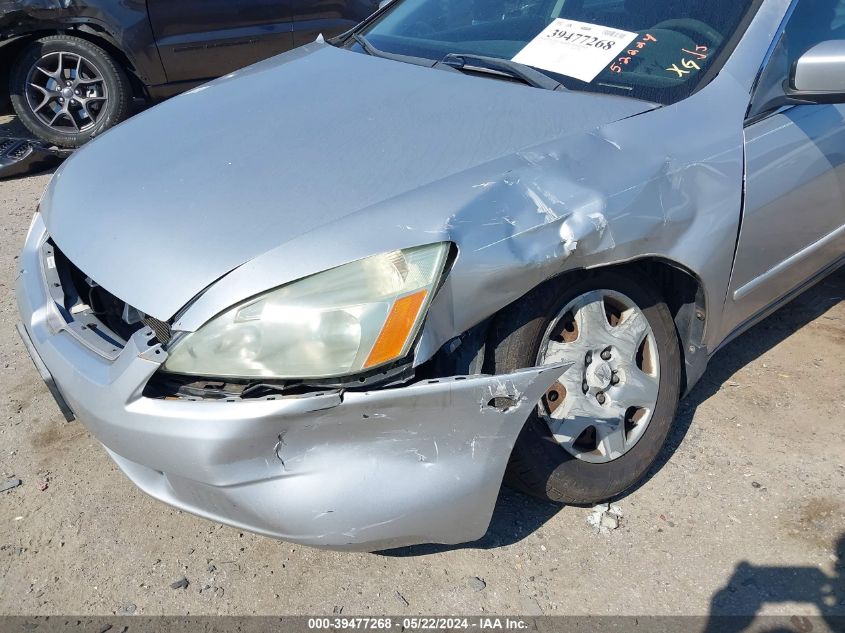 2005 Honda Accord 2.4 Lx VIN: 3HGCM56475G708355 Lot: 39477268