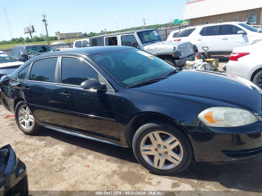2012 Chevrolet Impala Lt VIN: 2G1WG5E36C1166837 Lot: 39477278