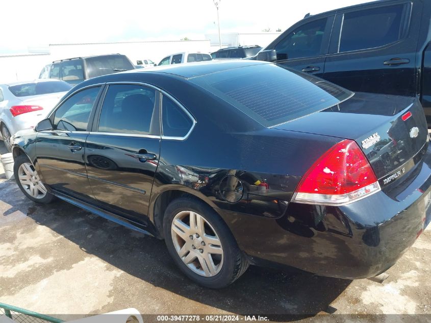 2012 Chevrolet Impala Lt VIN: 2G1WG5E36C1166837 Lot: 39477278