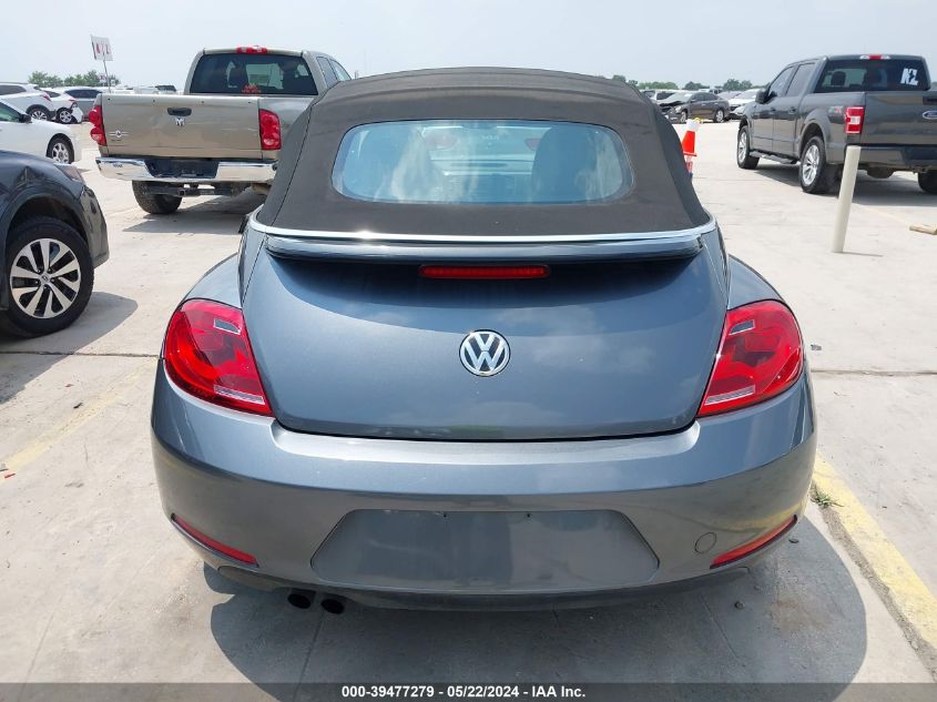 2013 Volkswagen Beetle 2.5L VIN: 3VW5X7AT6DM832607 Lot: 39477279