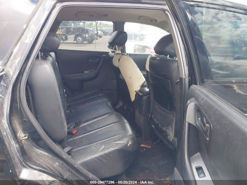 2006 Nissan Murano S VIN: JN8AZ08W06W525184 Lot: 39477296