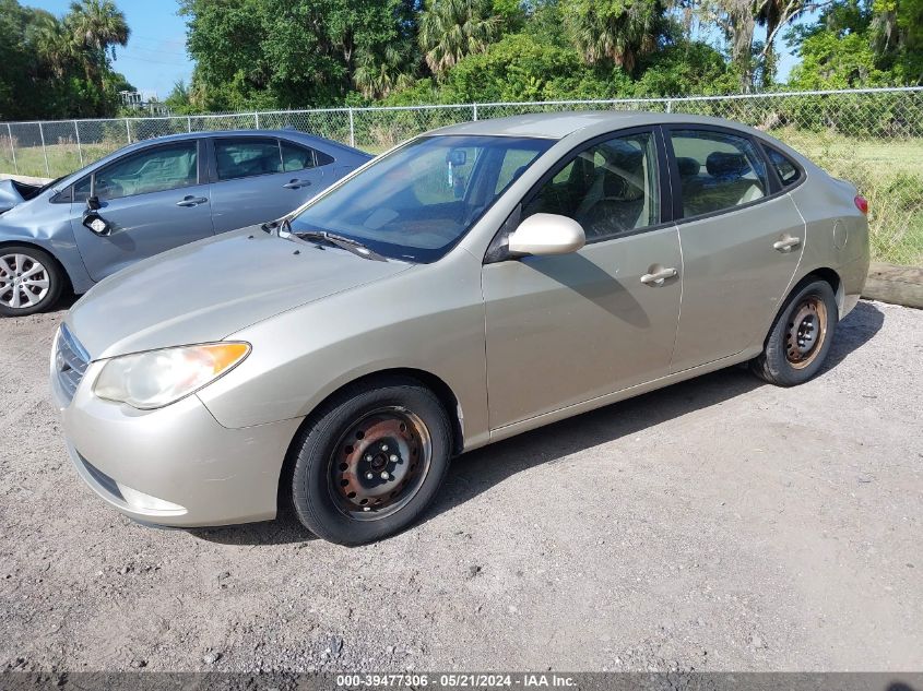 2008 Hyundai Elantra Gls/Se VIN: KMHDU46D98U569582 Lot: 39477306