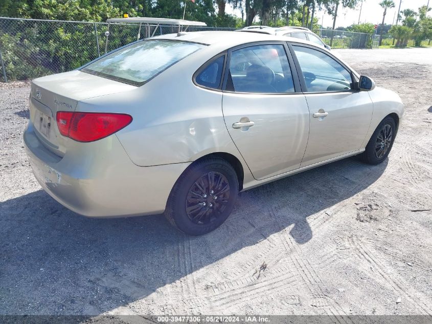 2008 Hyundai Elantra Gls/Se VIN: KMHDU46D98U569582 Lot: 39477306