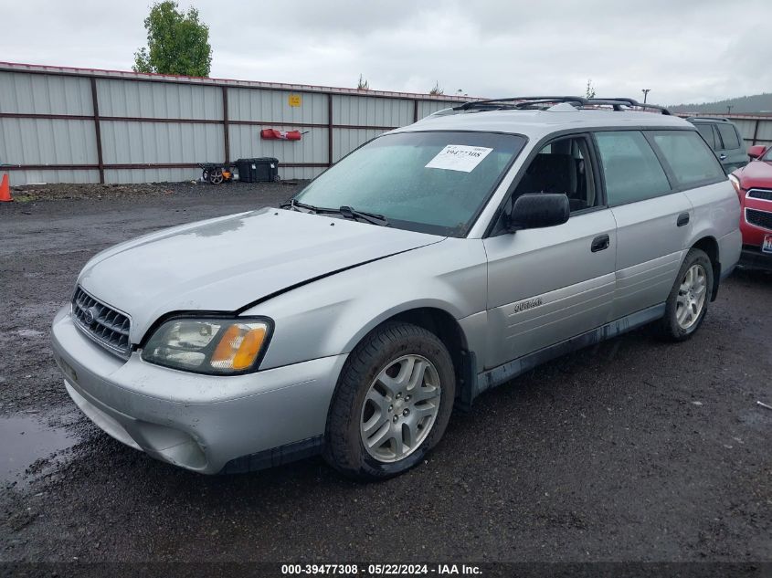 2004 Subaru Legacy Outback Awp VIN: 4S3BH675947623992 Lot: 39477308