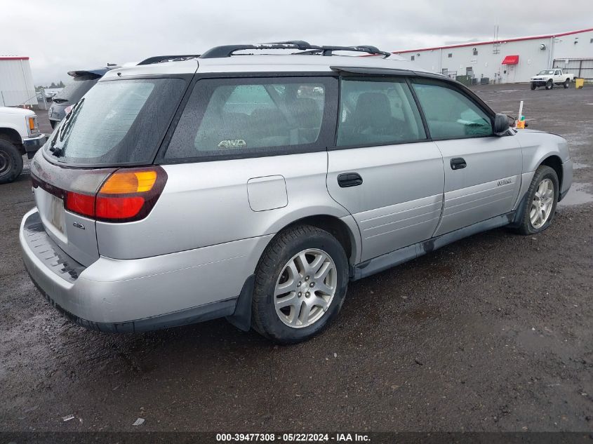 2004 Subaru Legacy Outback Awp VIN: 4S3BH675947623992 Lot: 39477308