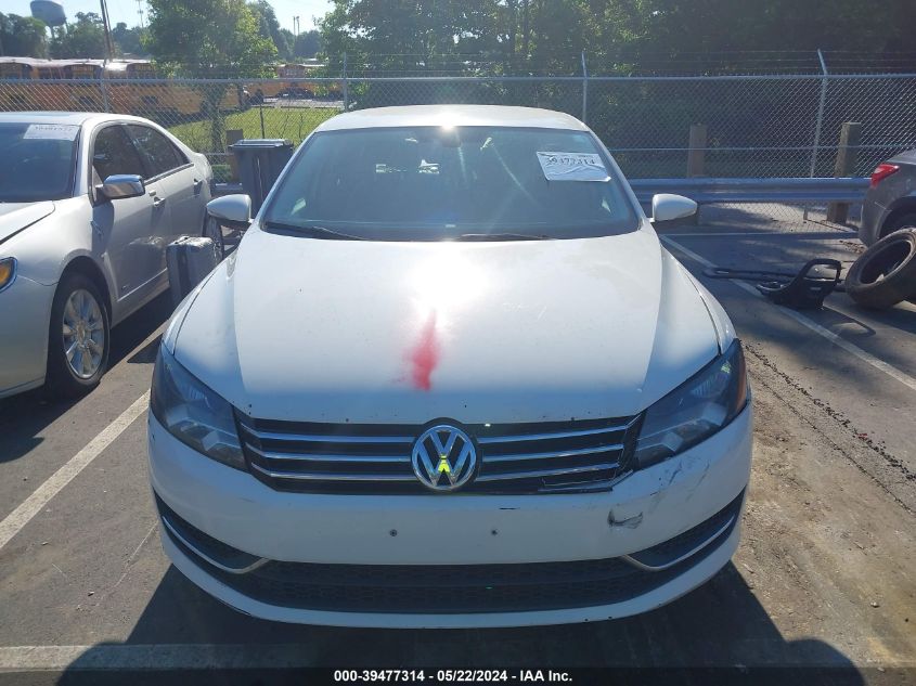2012 Volkswagen Passat 2.5L Se VIN: 1VWBP7A33CC049425 Lot: 39477314