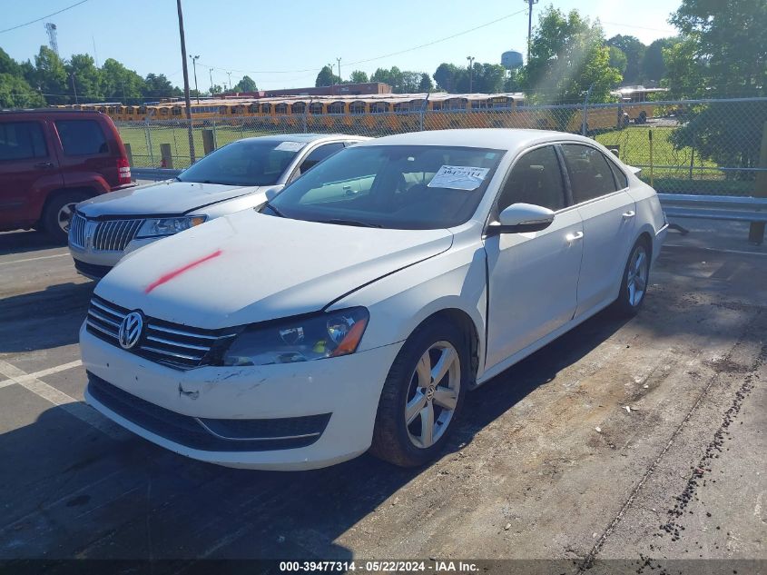 2012 Volkswagen Passat 2.5L Se VIN: 1VWBP7A33CC049425 Lot: 39477314