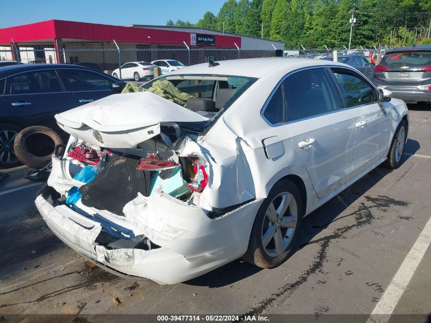 2012 Volkswagen Passat 2.5L Se VIN: 1VWBP7A33CC049425 Lot: 39477314