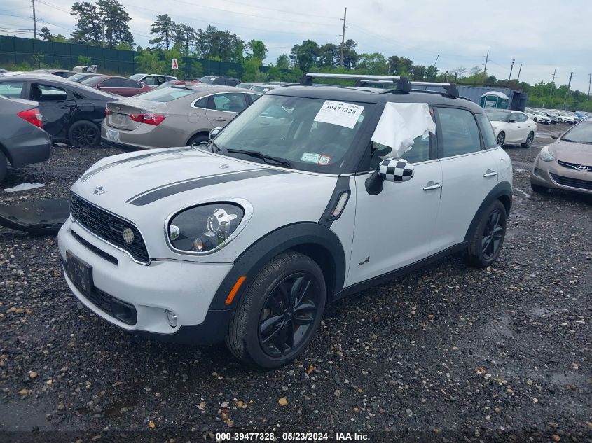 2014 Mini Countryman Cooper S VIN: WMWZC5C51EWP36112 Lot: 39477328