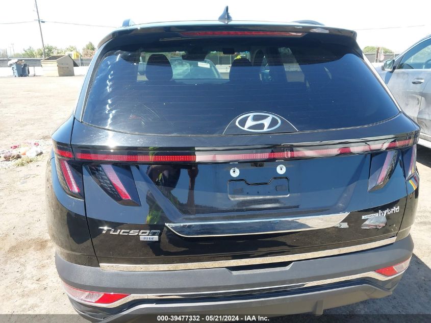 2022 Hyundai Tucson Hybrid Blue VIN: KM8JBCA12NU082347 Lot: 39477332