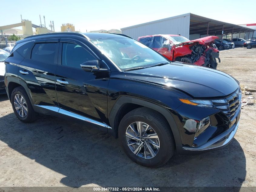 2022 Hyundai Tucson Hybrid Blue VIN: KM8JBCA12NU082347 Lot: 39477332