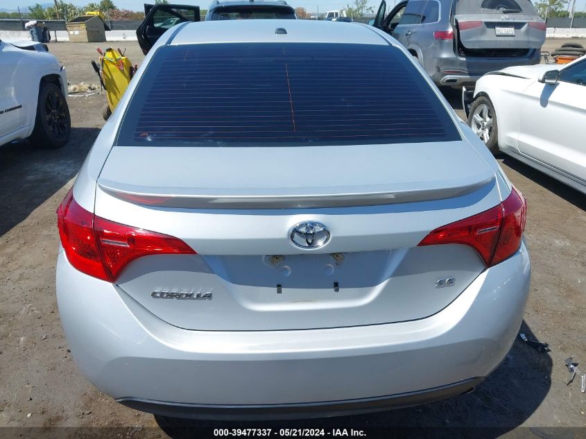 2018 Toyota Corolla Se VIN: 2T1BURHE1JC123668 Lot: 39477337