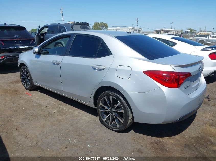 2018 Toyota Corolla Se VIN: 2T1BURHE1JC123668 Lot: 39477337