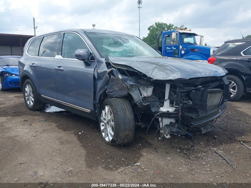 2022 Kia Telluride Lx VIN: 5XYP2DHC4NG279209 Lot: 39477338